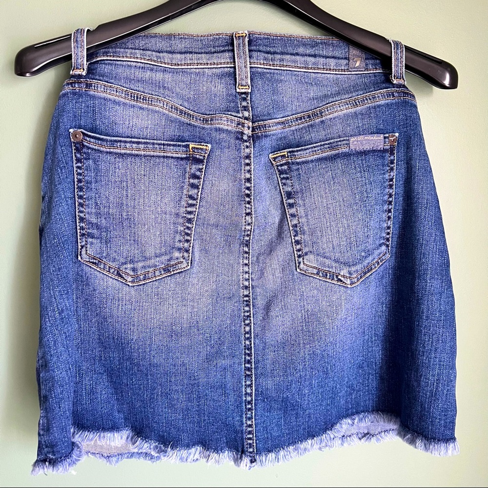 7 For All Mankind - Vintage Women’s Denim Skirt